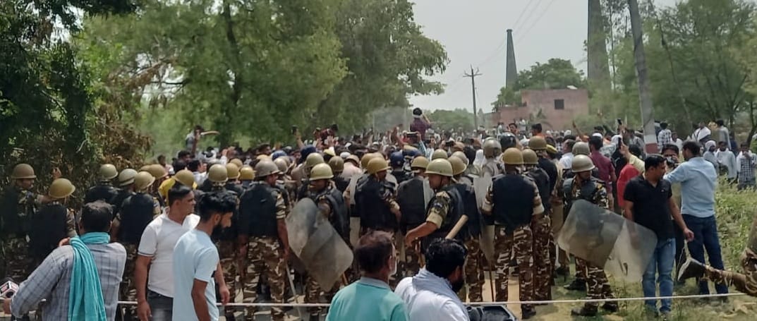 Violation of Section 144 again in the district