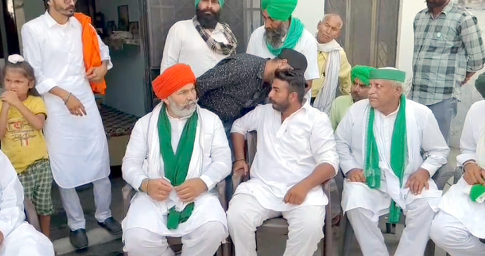 There are eight MLAs but unable to pay sugarcane: Rakesh Tikait