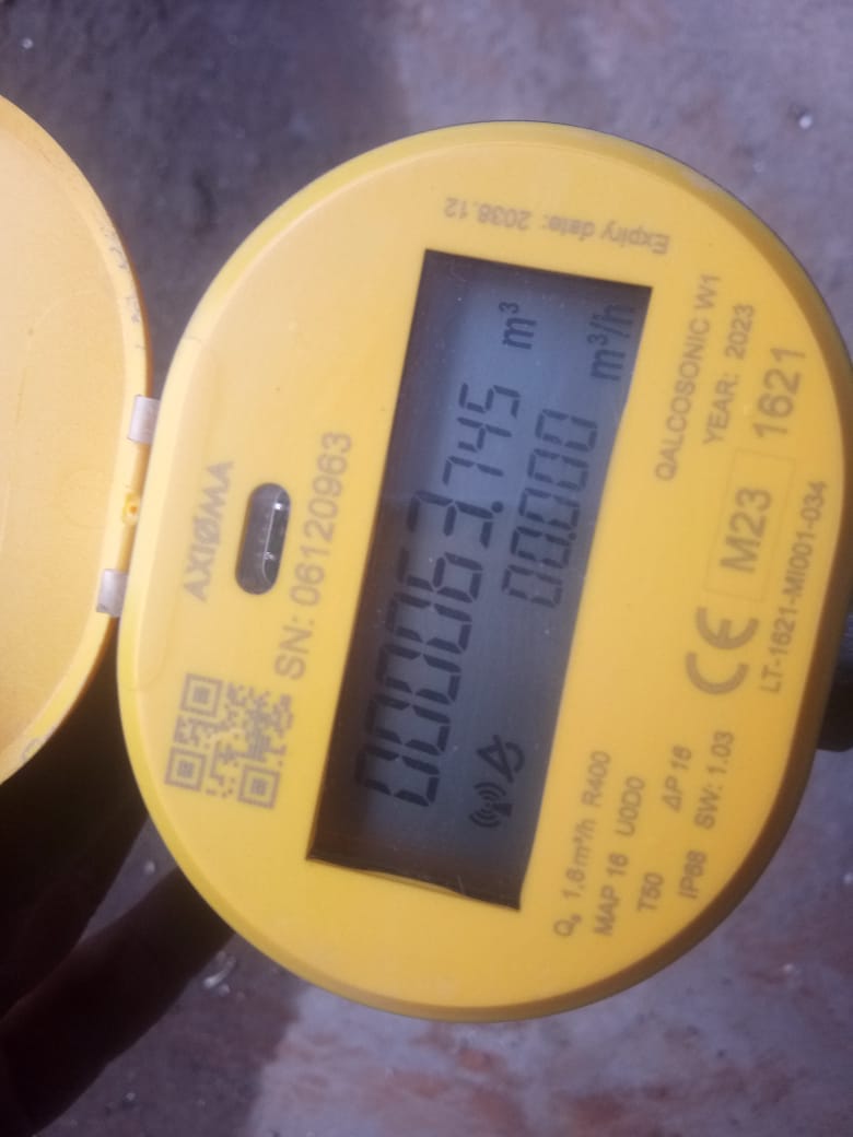 Smart meter will keep account of every drop of water
