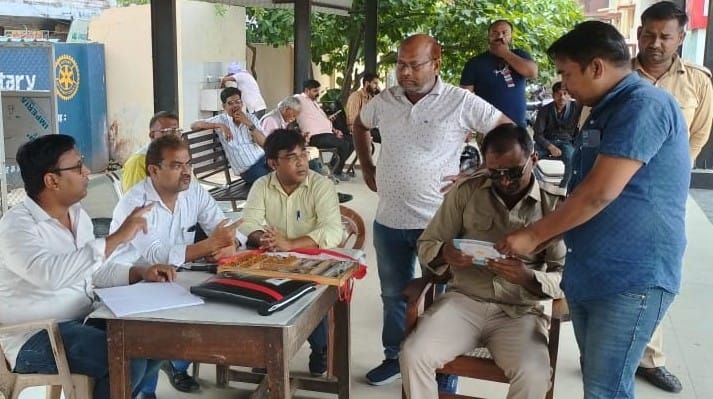 eye examination of drivers and conductors