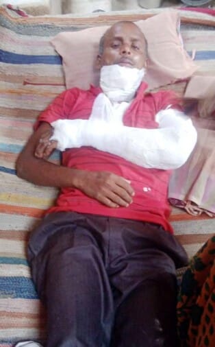 Farmer injured by bull attack in Vanbehata village