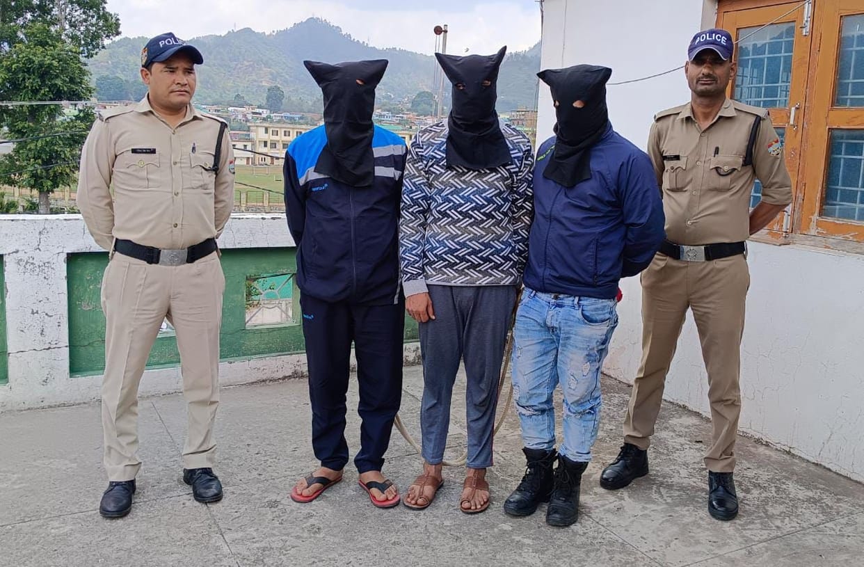 Three Arested in Pithoragarh