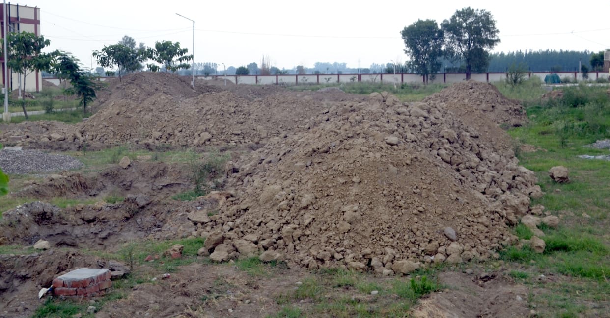 Construction of Jawahar Navodaya Vidyalaya Senior Section started