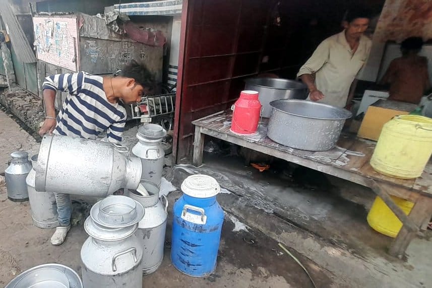 Dairy operators complained about the milk buying company