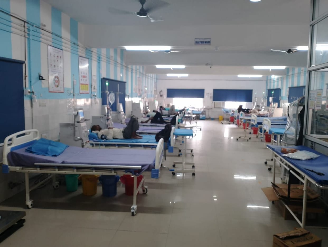 Increased beds in medical college, there will be no problem in dialysis