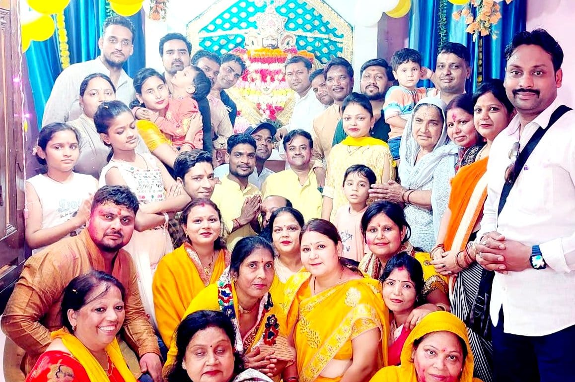 Baba Khatu Shyam's sheesh image installed, echoed