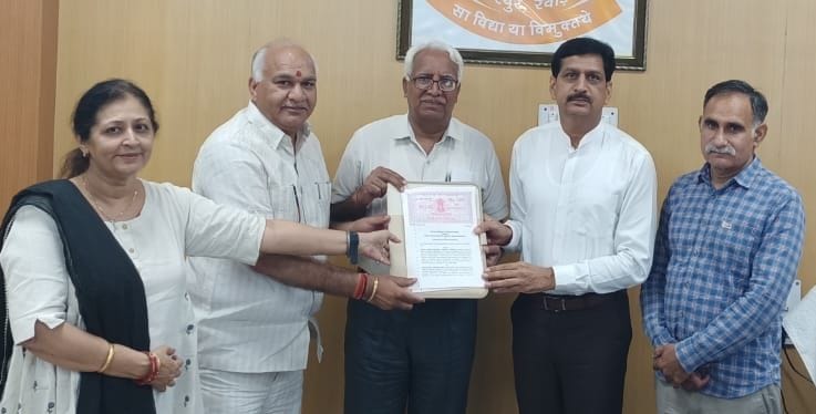 MoU signed between Vaish Mahavidyalaya and Indira Gandhi University Mirpur