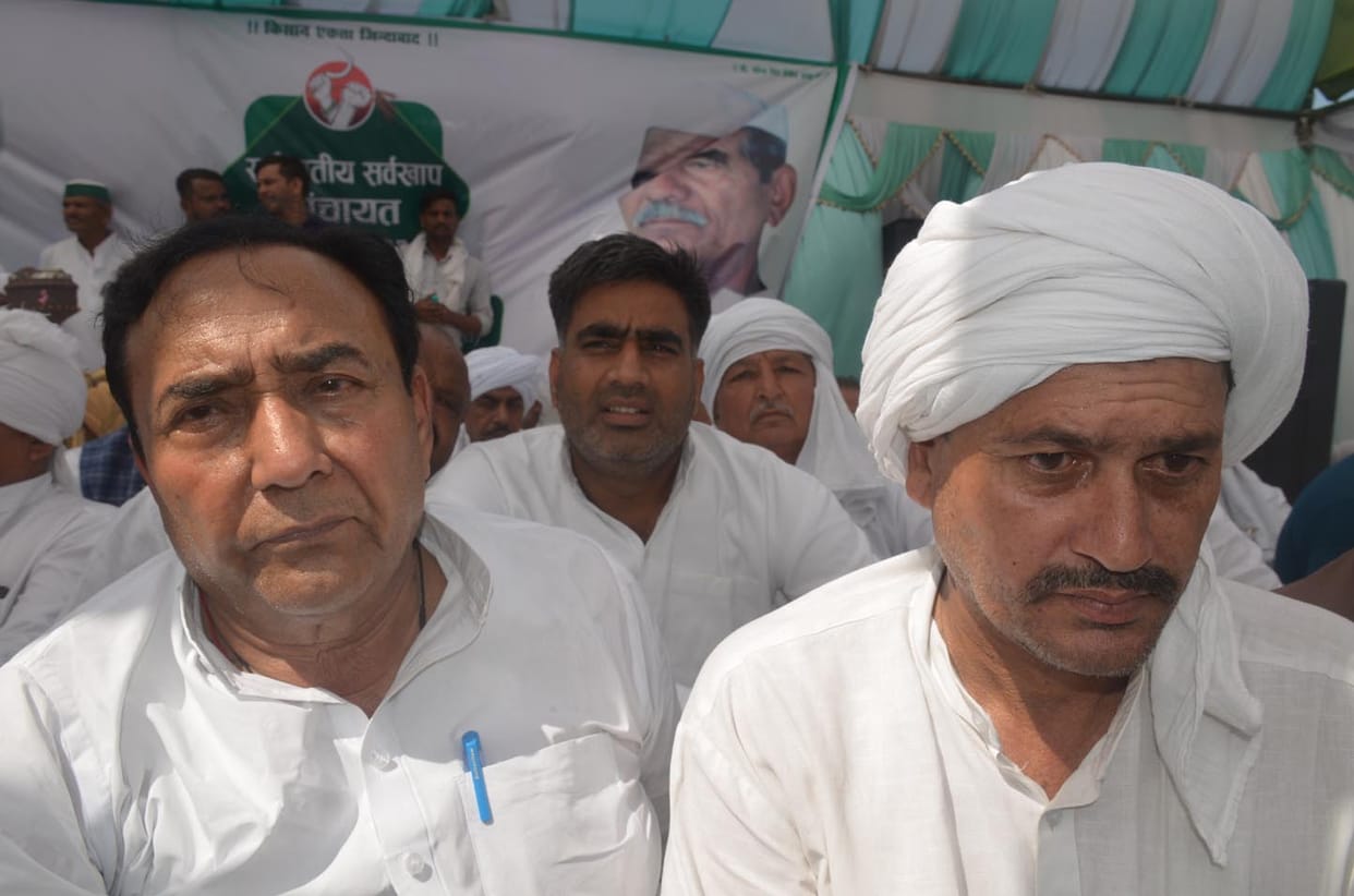 The leader of the alliance arrived as a Khap representative, also reminded 2024
