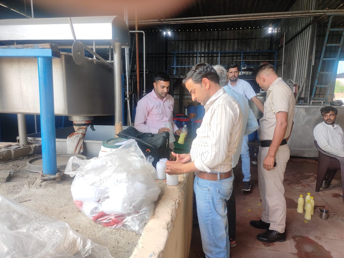 ADGP team raided factories making desi ghee and paneer