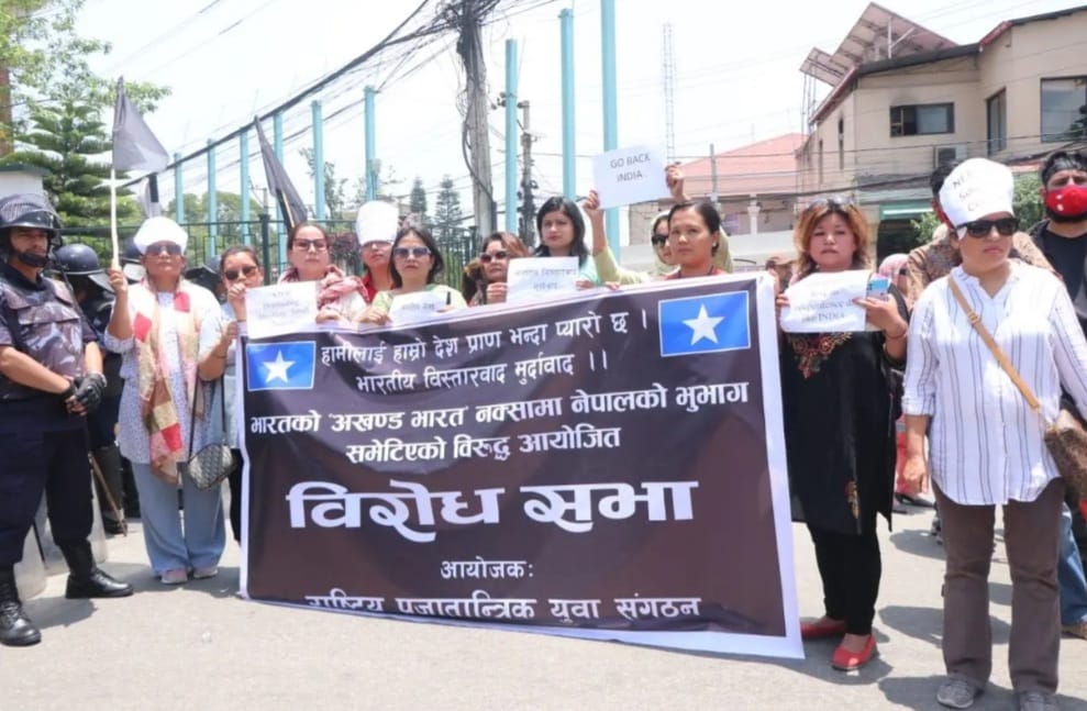 Nepal boils over the inclusion of Lumbini in the map of united India