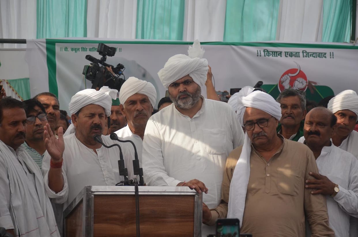 Echoed on the land of Sarvkhap... Jai Jawan, Jai Kisan and Jai Phelwan