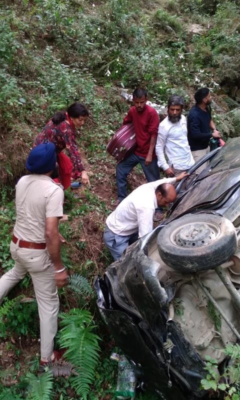 Car Accident in Almora