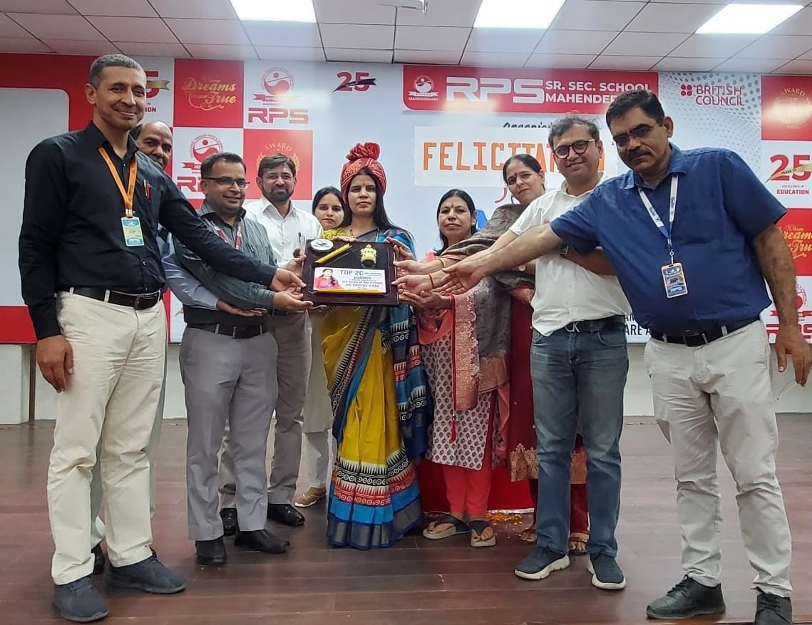 Chairperson of RPS Group selected among 20 influential women of the country in the field of education
