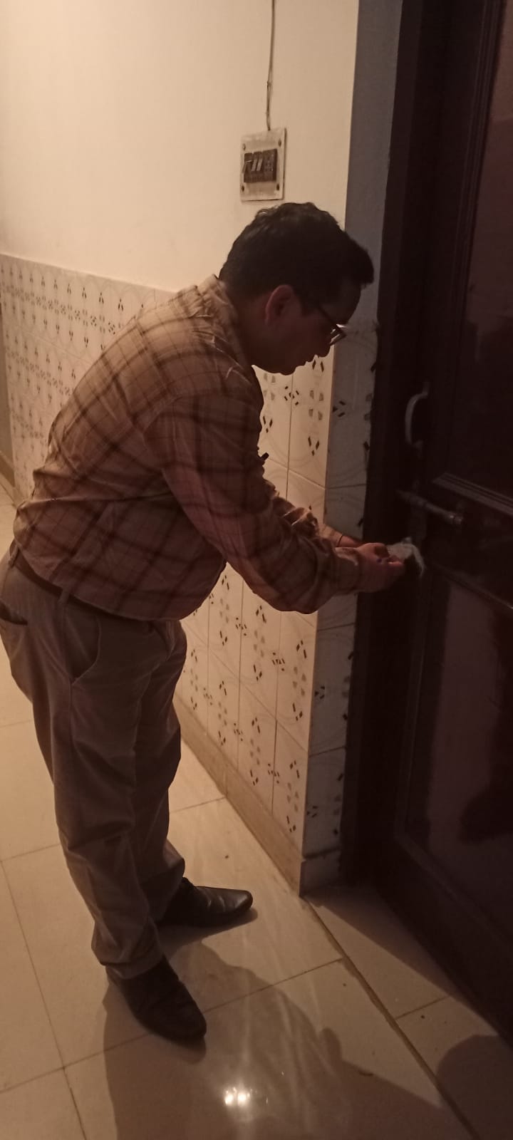 Health department team raided and sealed the hospital