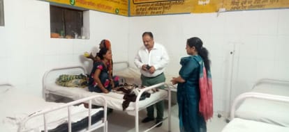 CMO reached Barkheda CHC at midnight, inspected