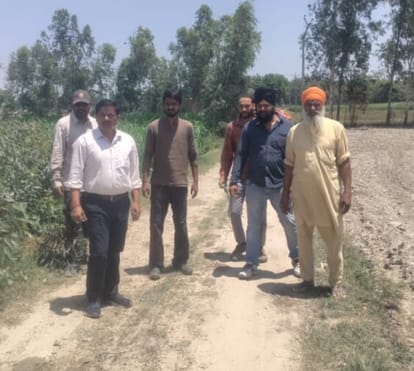 Attacking tiger reached Rampuria Mahafo, panic