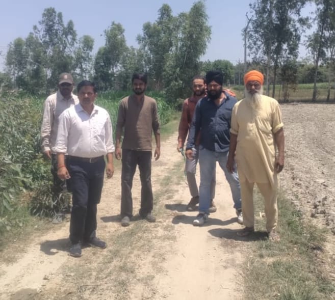 Attacking tiger reached Rampuria Mahafo, panic