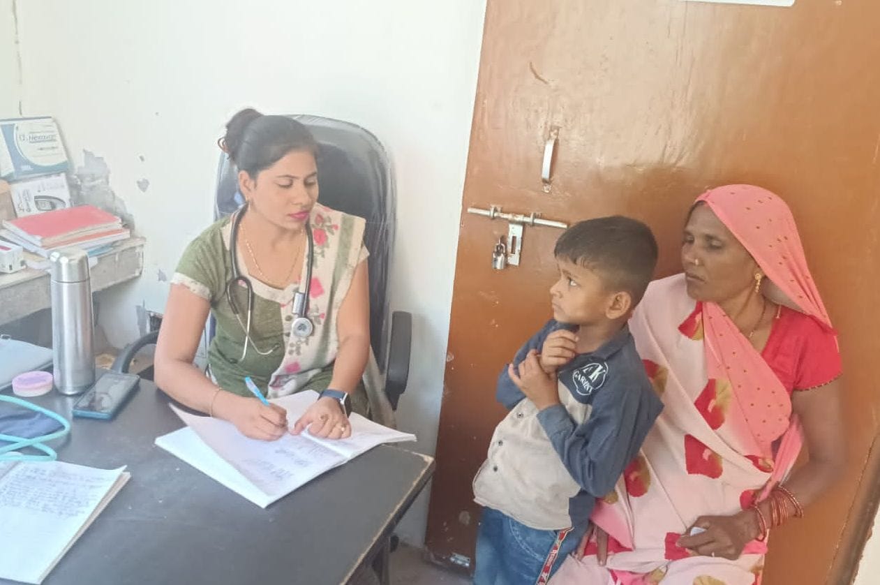 Patients were treated at Arogya Mela