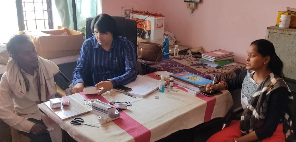 Heat stroke patients reached the camp