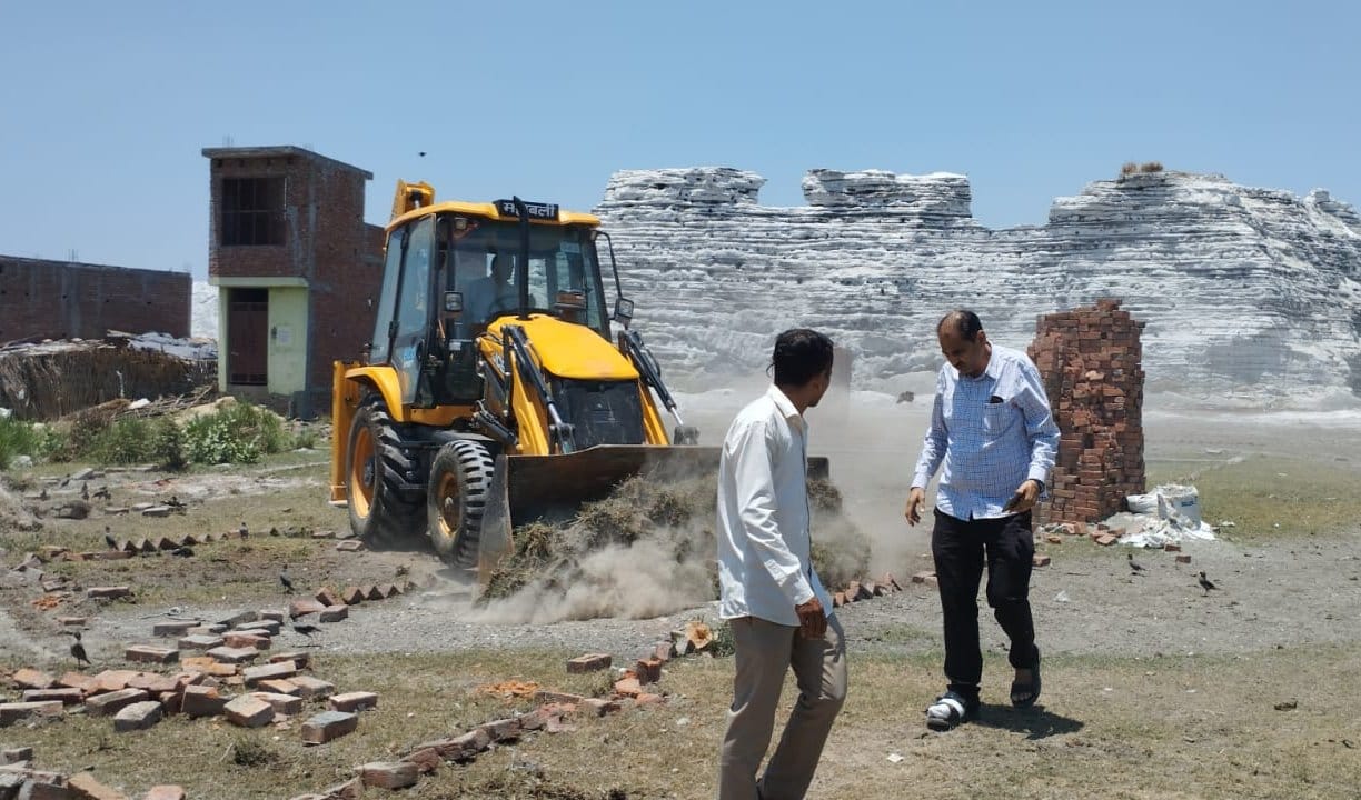 Demolition action in five illegal colonies