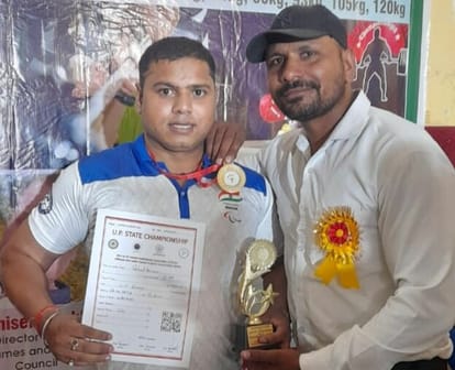 Ujhani's Rahul was the first to lift 120 kg