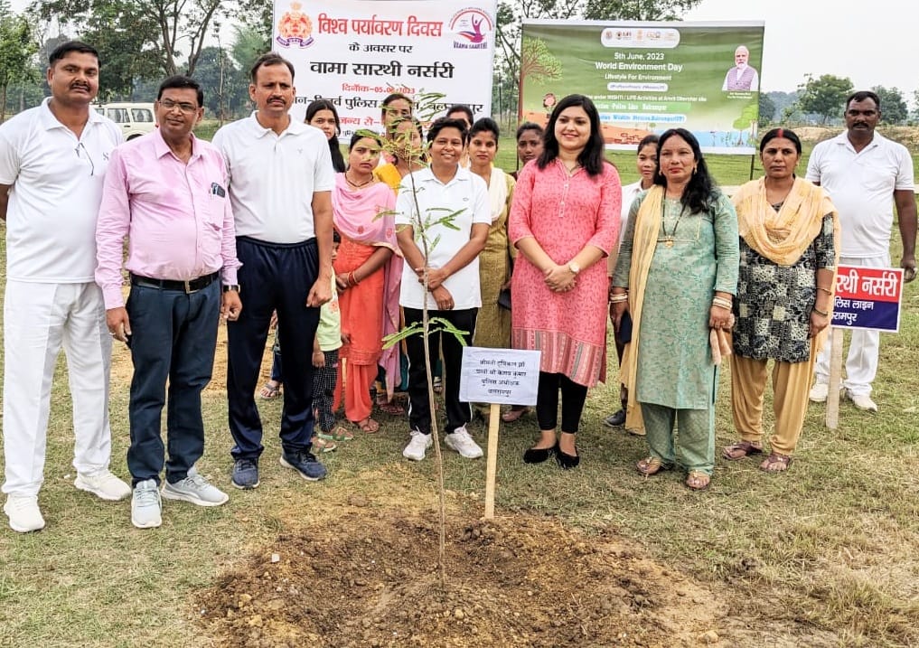 Conservation by planting trees, maintaining environmental balance