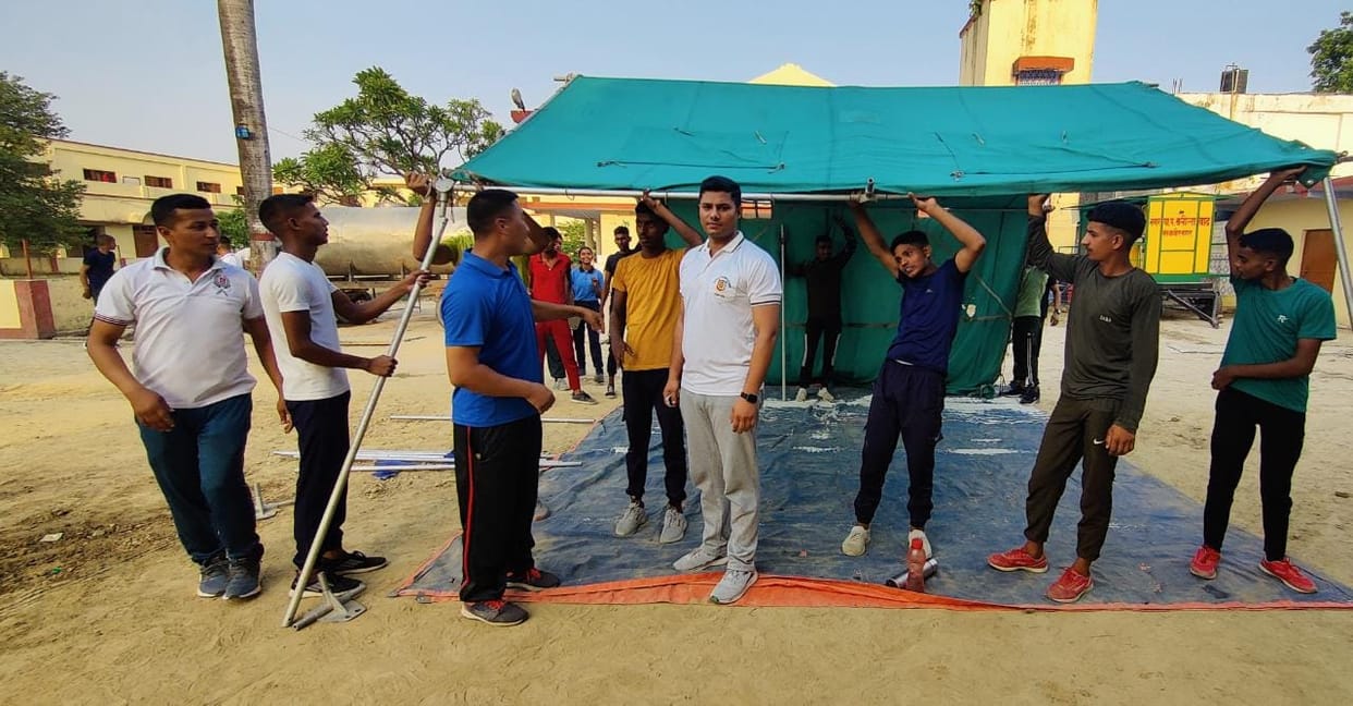 ncc cadet training camp