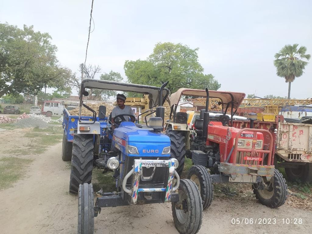 khanan tractor trolly