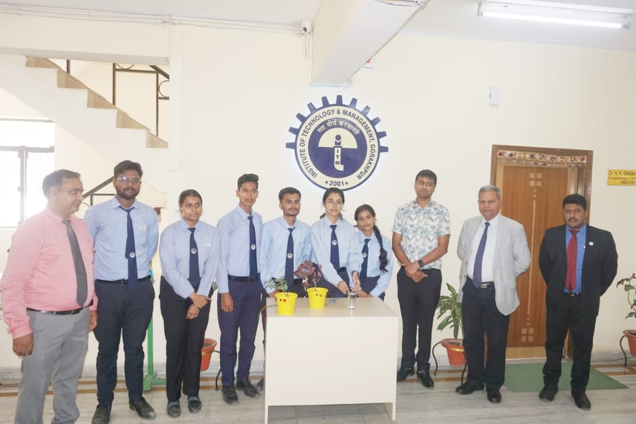 ITM Gida students made smart pot with sensor