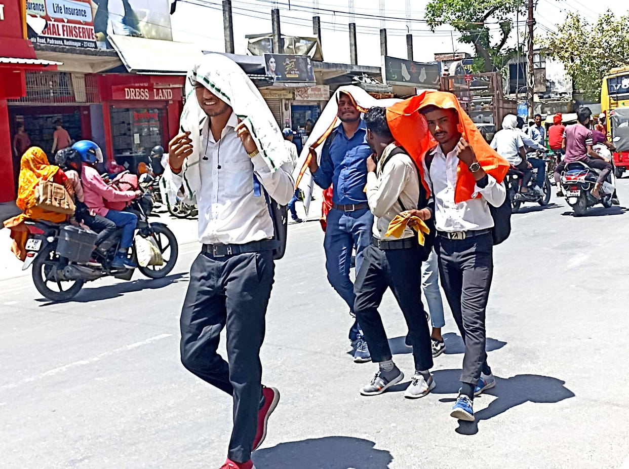 people bothered by heat