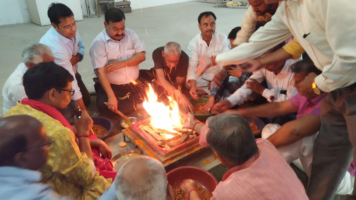 Chauthiram became acting district president of Vishwakarma Mahasabha