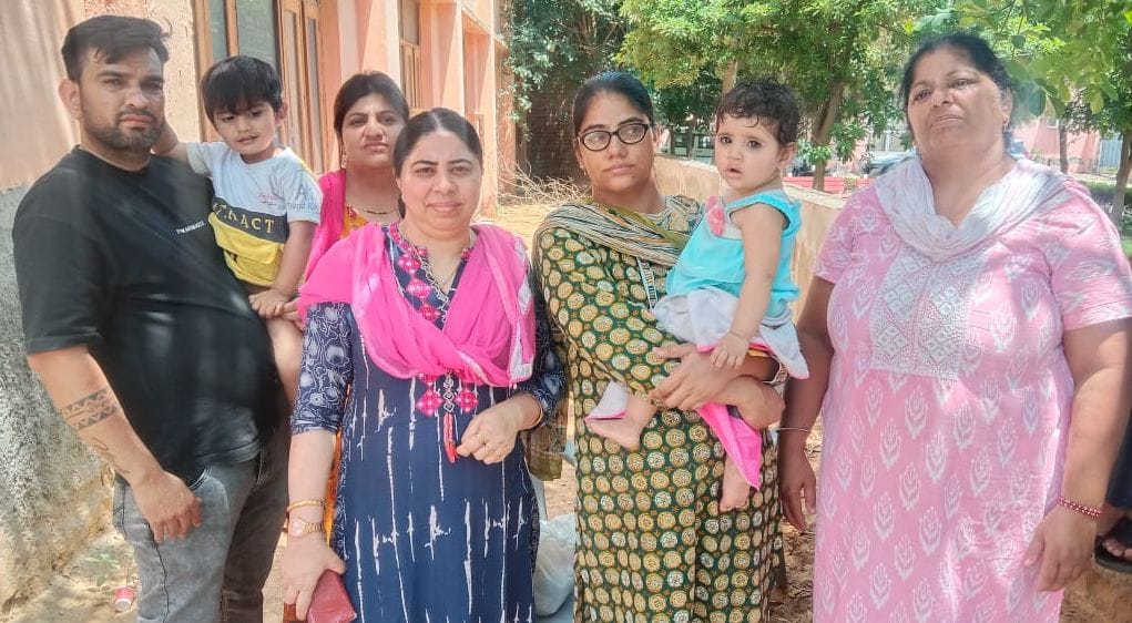 After 24 days, the innocent girl of nine months found her mother
