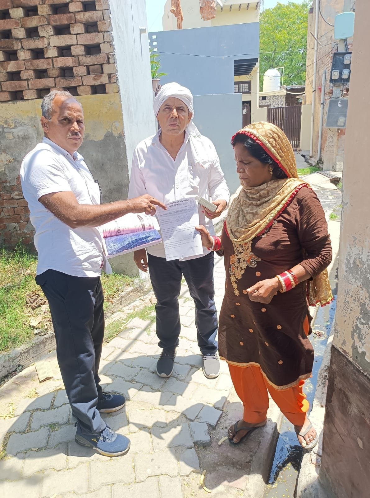 Survey of 547 houses under Rapid Fever Mass, took blood samples of 22