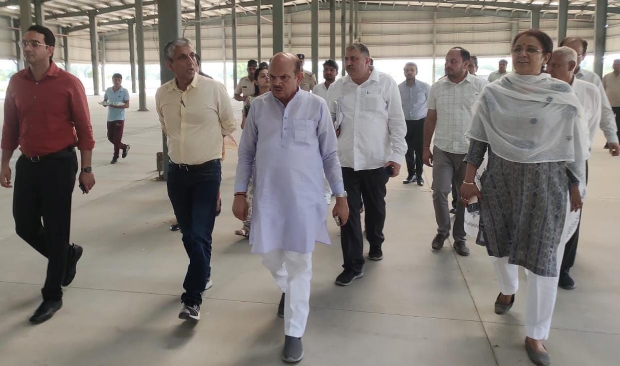 The Chief Minister will lay the foundation stone of development works on 11th in the international market