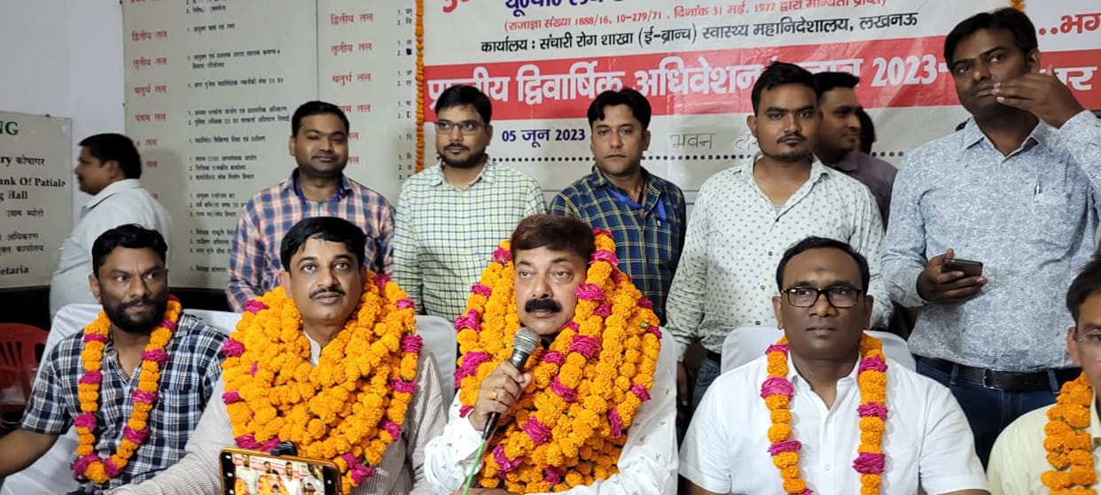Senior lab technician Bibi Singh became the state president