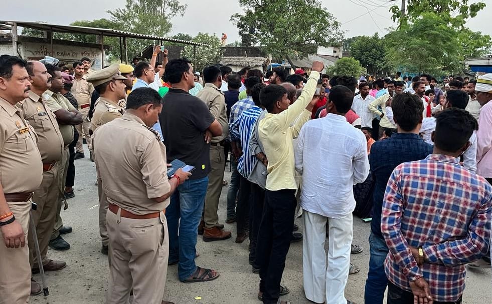 Testimony of brutality giving traces of blood found up to 50 meters away