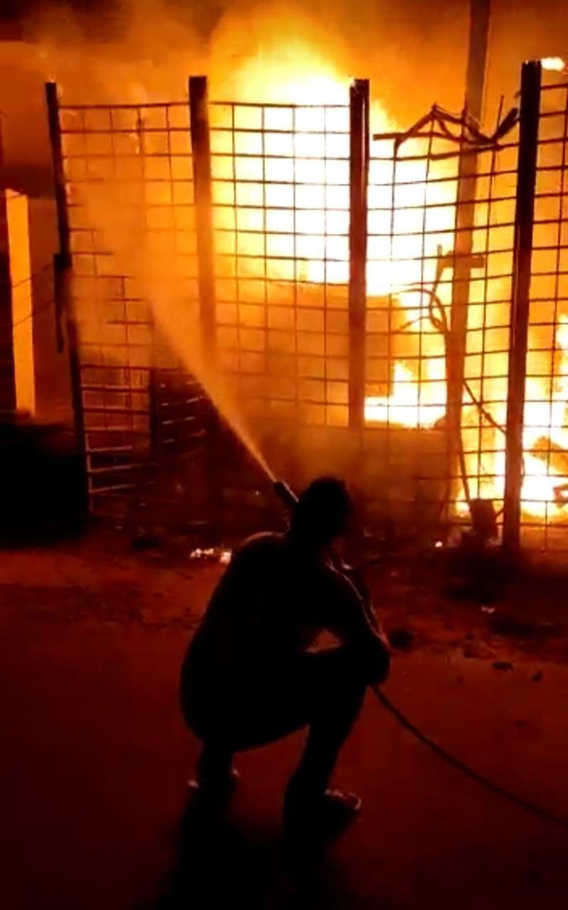 400 KVA transformer burnt to ashes, supply interrupted for 15 hours