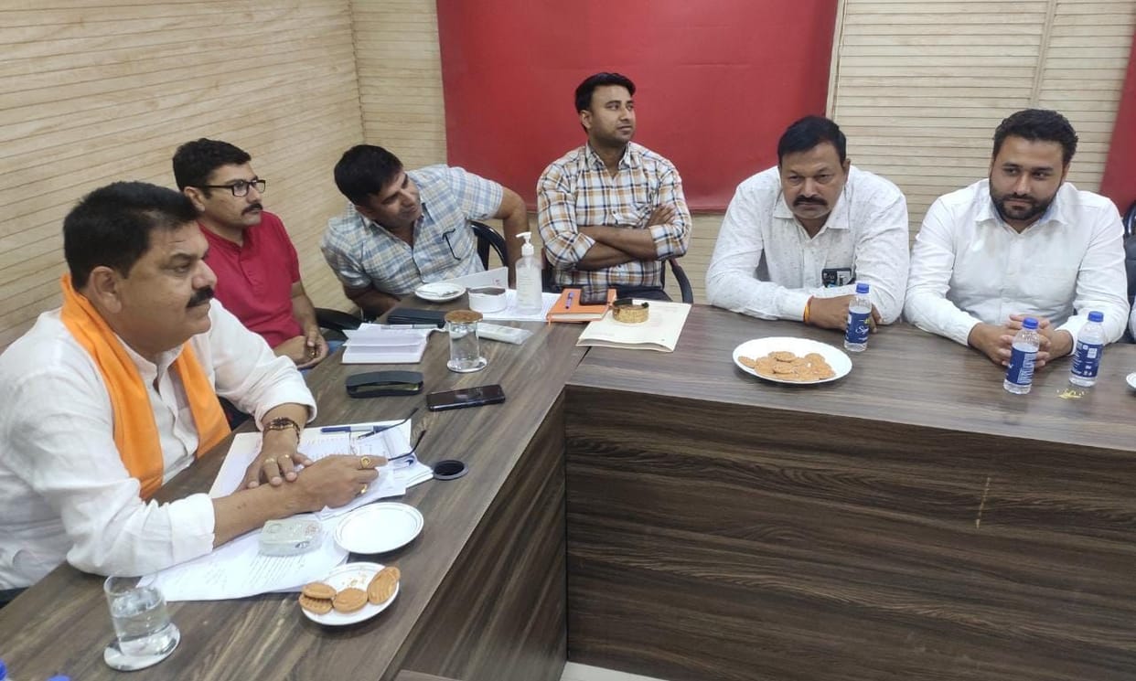 The issue of cleaning, construction work and street light raised in NAPA meeting