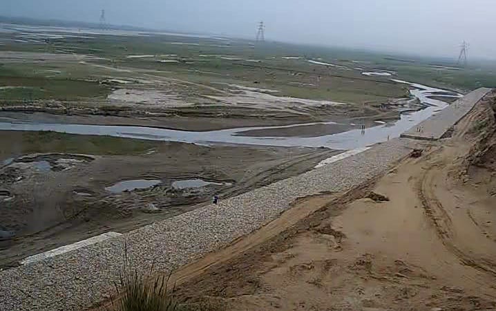 The erosion protection work will be done before the rains