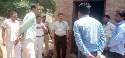 Sick cattle were treated, cleaned