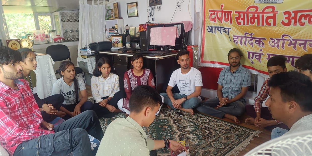 Theater workshop in Almora