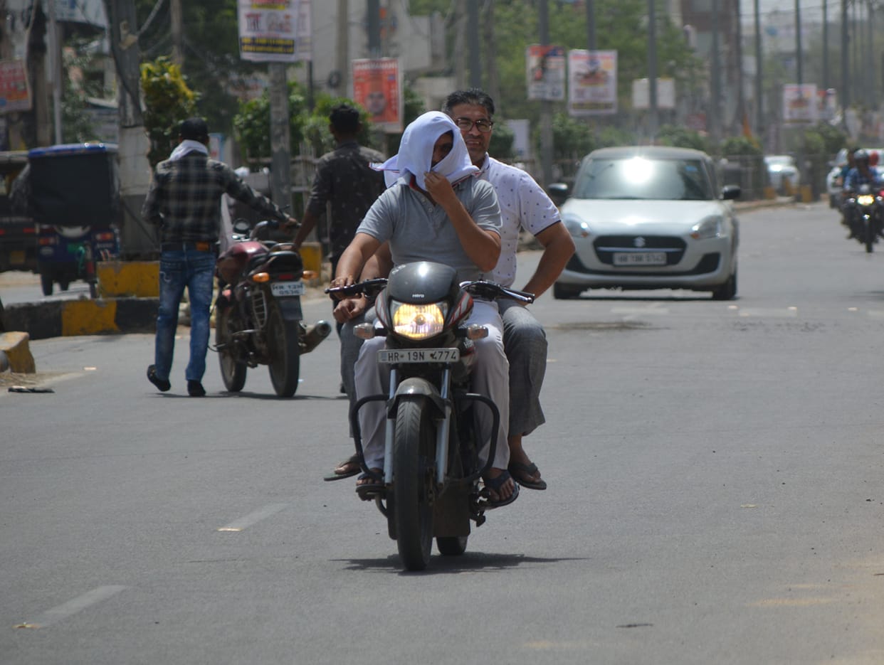 The temperature reached 39 degrees, the heat caused havoc