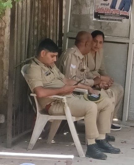 Security of court premises in Hathras