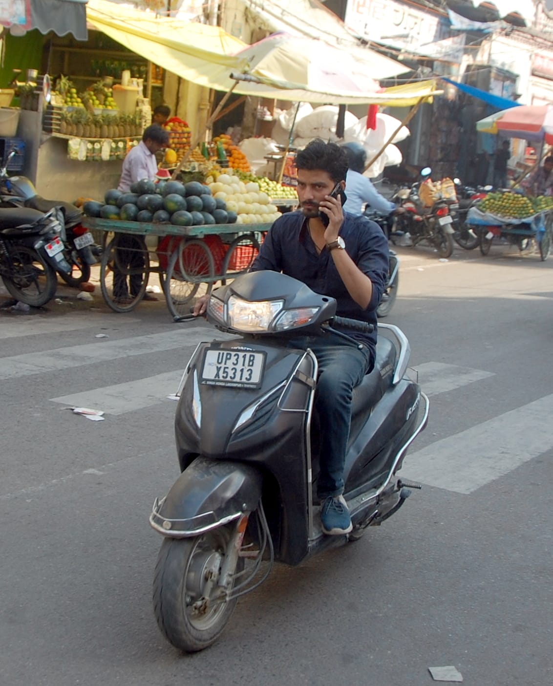 Riding more than capacity, heavy on life