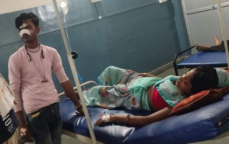Tempo rider injured in bus collision