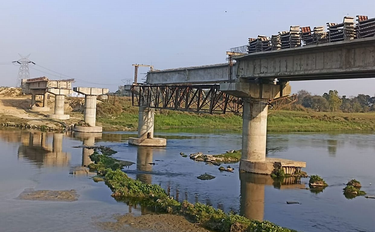 12.59 crore spent yet Amilia Ghat bridge incomplete