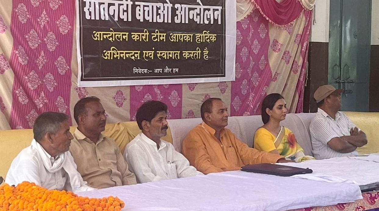 Water woman Shipra participated in Sot river rescue operation