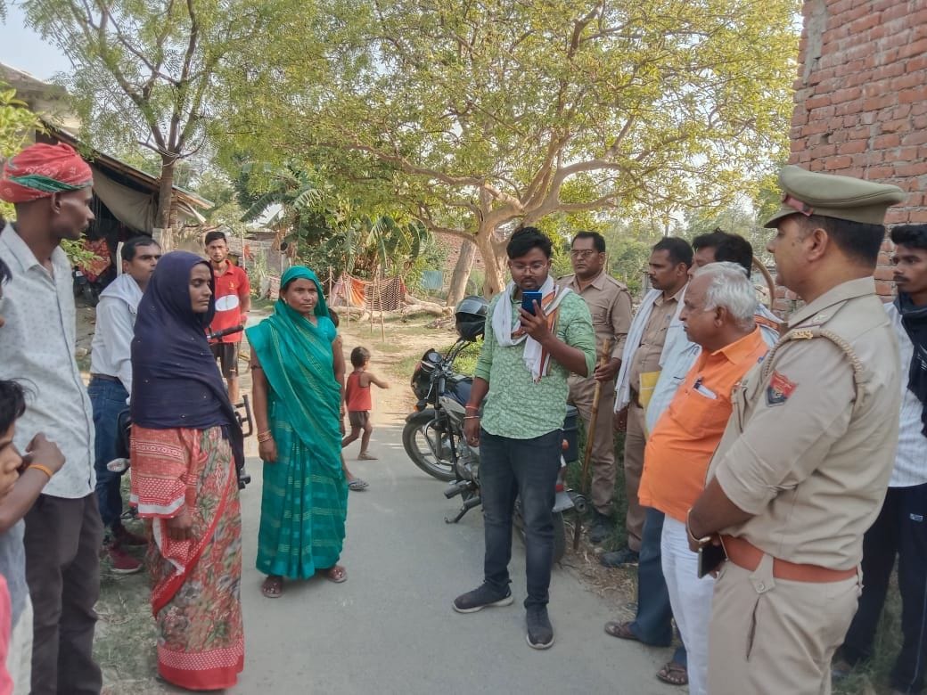 Revenue team reached Matiaria to investigate Chandravati case