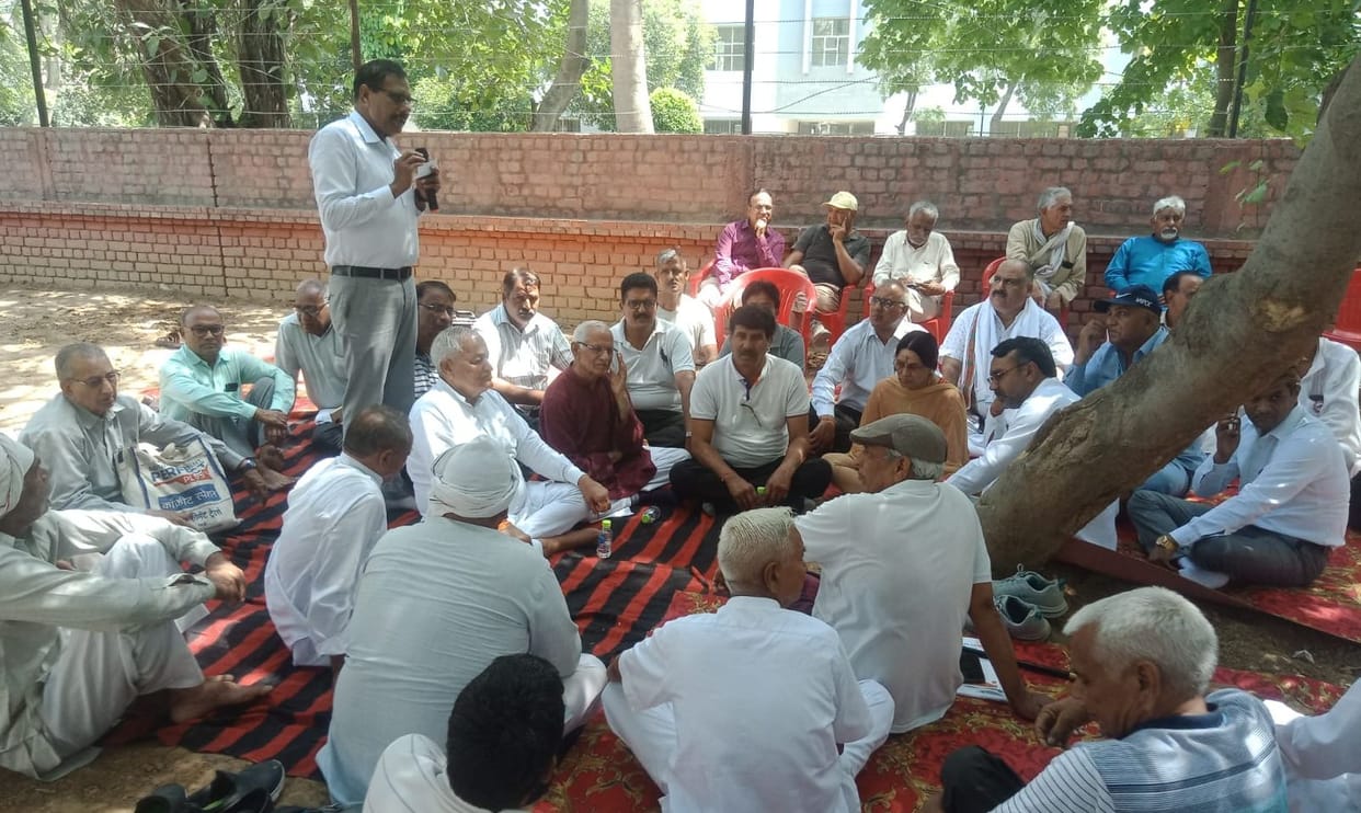 Government building given on lease, ruckus