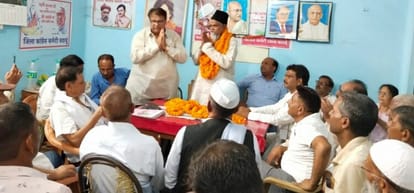 Budaun News: अल्पसंख्यक कांग्रेस चेयरमैन का किया गया स्वागत Minority Congress chairman was welcomed
